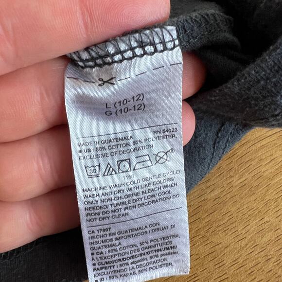 Old Navy Kick Back & Relax Astronaut Soccer Ball Black Tee Large 10-12 - Picture 7 of 9